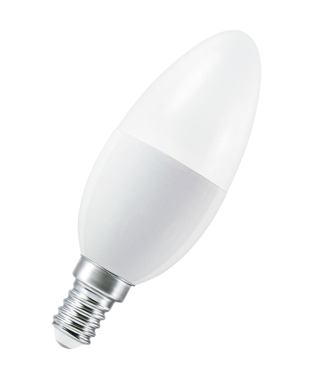 LEDVANCE LED-Kerzenlampe E14 B40 4,9W ws SMART WIFI B40 4 2700-6500K 470lm F dim