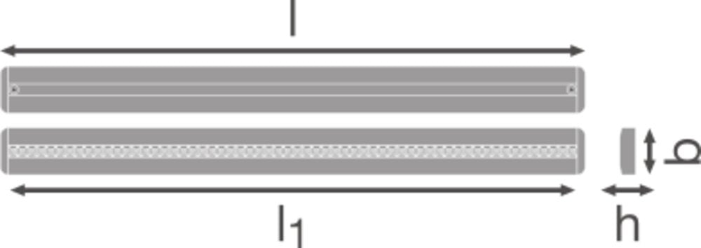 LEDVANCE LED-Linienleuchte 56W 4000K ws LINEAR IndiviLED LN INDV D/I 1500 56 W 4