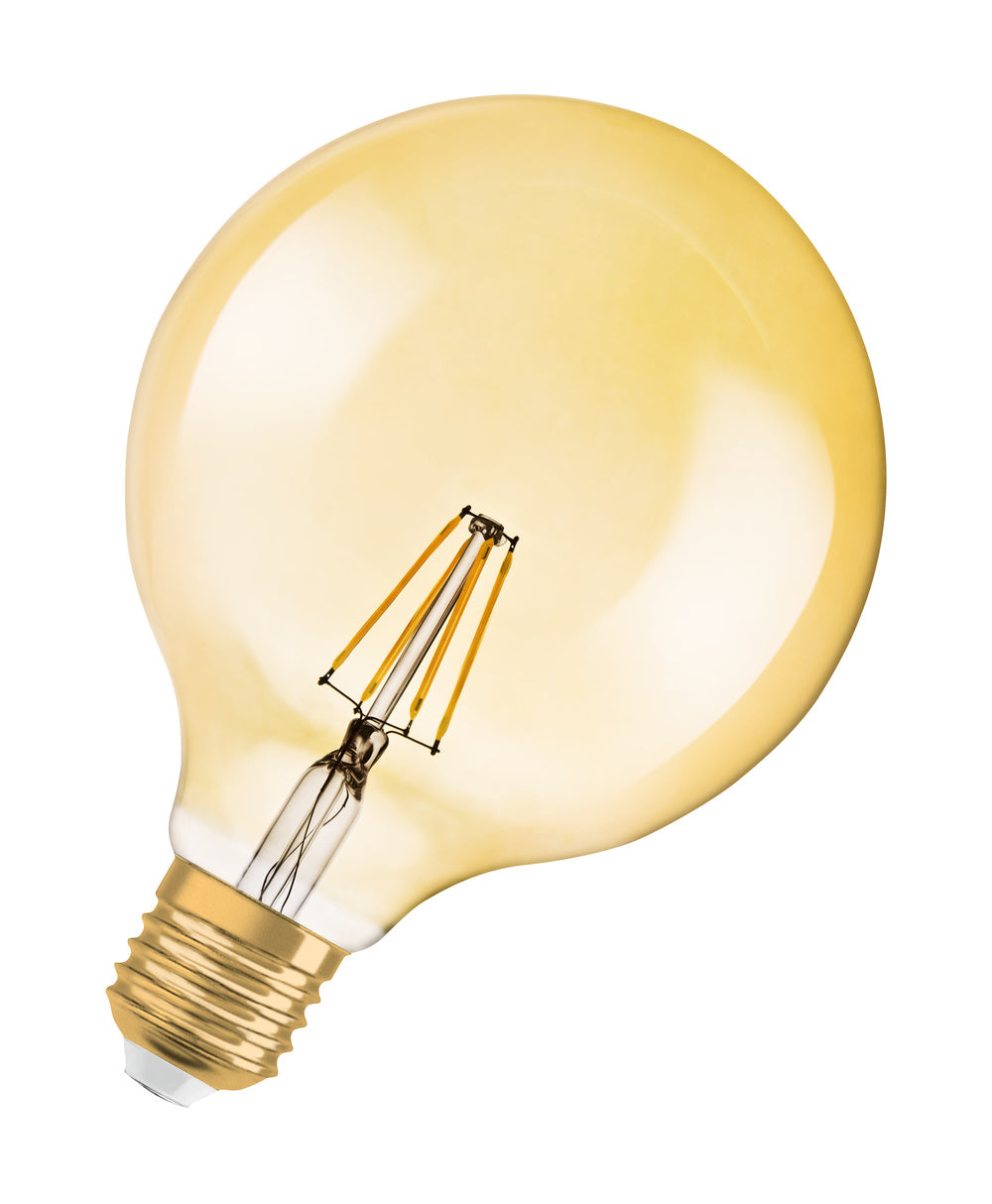 OSRAM LED-Kugellampe FM E27 G125 6,5W ws Vintage 1906 Globe 52 Filament 6.5W 2500