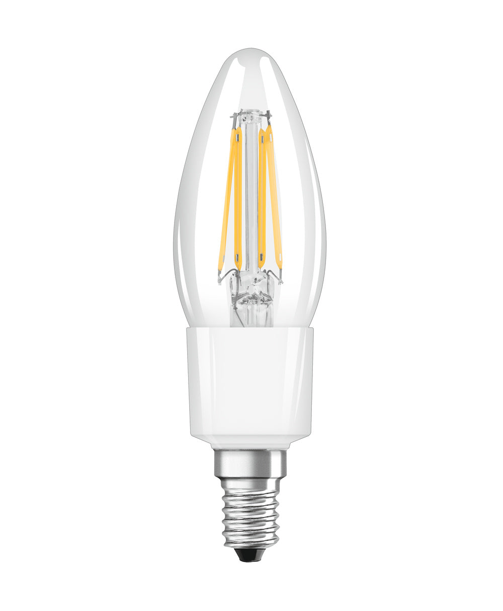 LEDVANCE LED-Kerzenlampe FM E14 B40 4W E SMART+ Filament Candle Dimmable 40 2700K