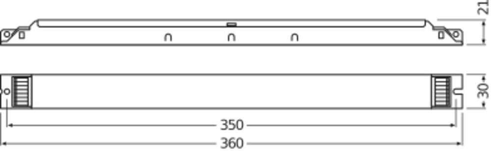 OSRAM LED-Steuerung 32-80W 2100mA 54V Optotronic OTi DALI 80/220-240/2A1 LT2 L