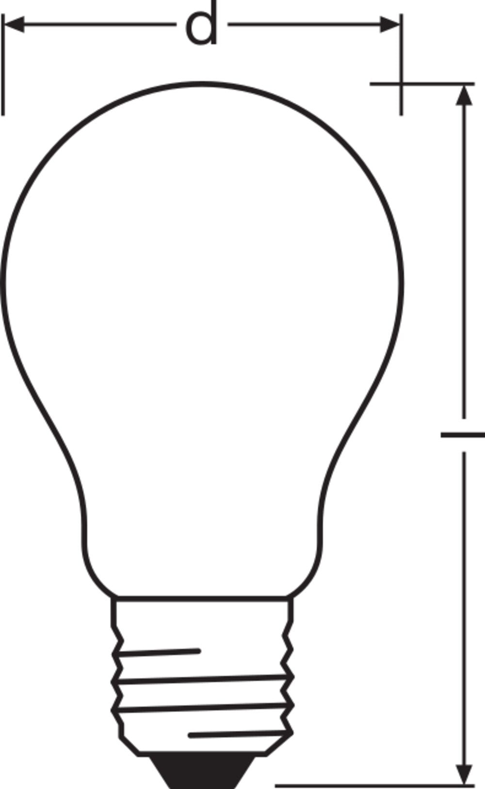 LEDVANCE LED-Lampe FM E27 4,2W 2700K ws LED Classic A 40 Fil DIM CRI97 S 4. 470l