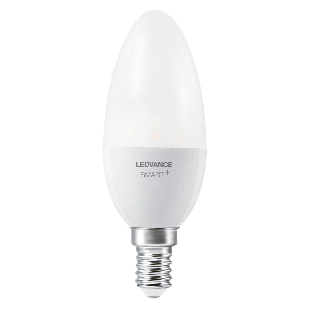 LEDVANCE LED-Kerzenlampe E14 B40 4,9W ws SMART ZB B40 D 4.9W 220V FR E14 2700K F