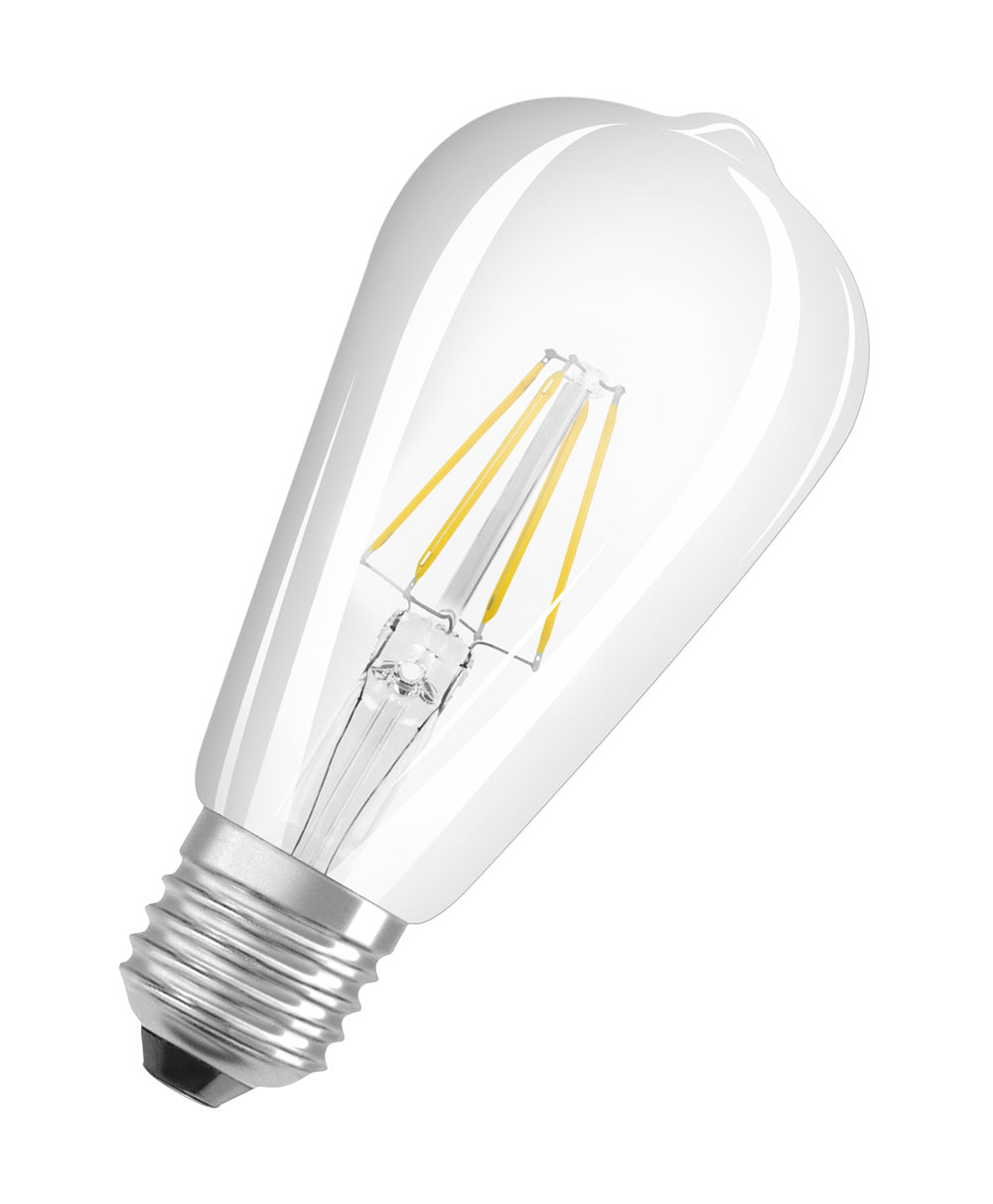 LEDVANCE LED-Lampe FM E27 5,8W 4000K ws LED EDISON 60 DIM S 60 5.8 W/4000 K 806l