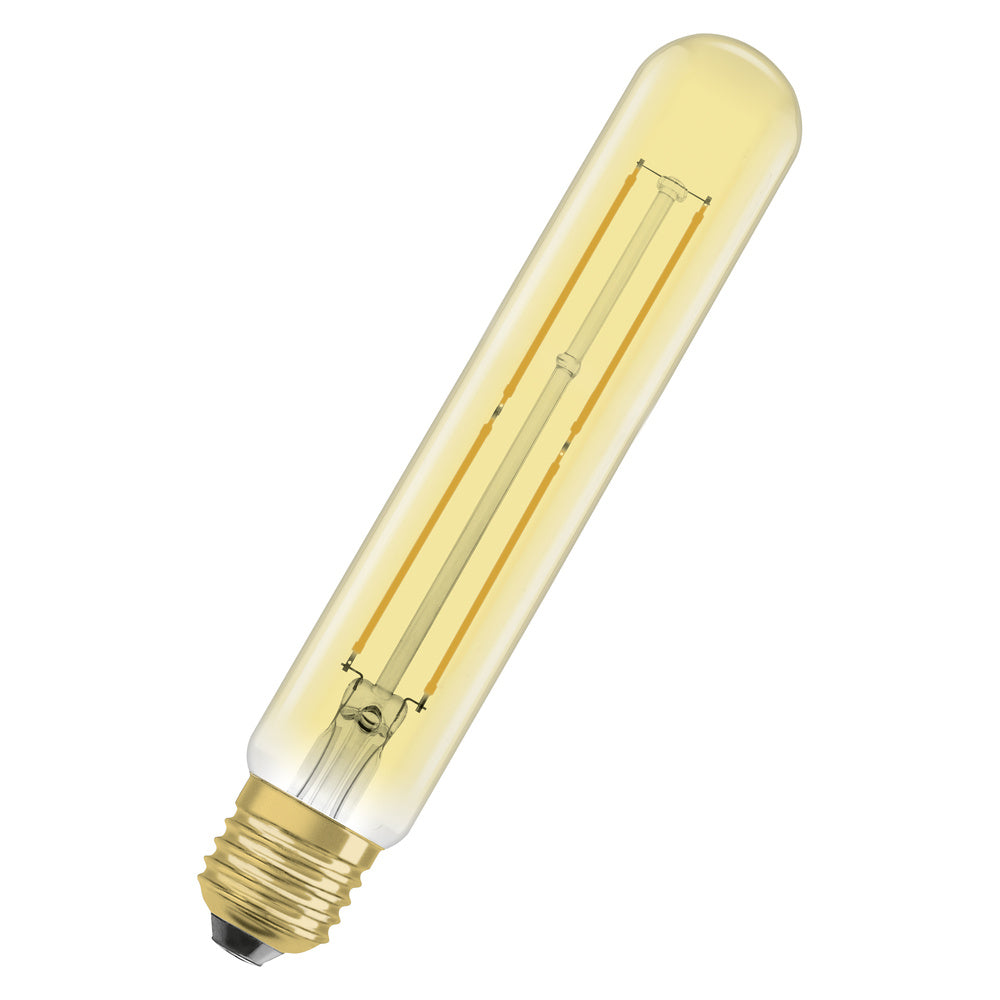 OSRAM LED-Röhrenlampe FM E27 4W 2000K go Vintage 1906 Tubular 35 Filament 4W 400l