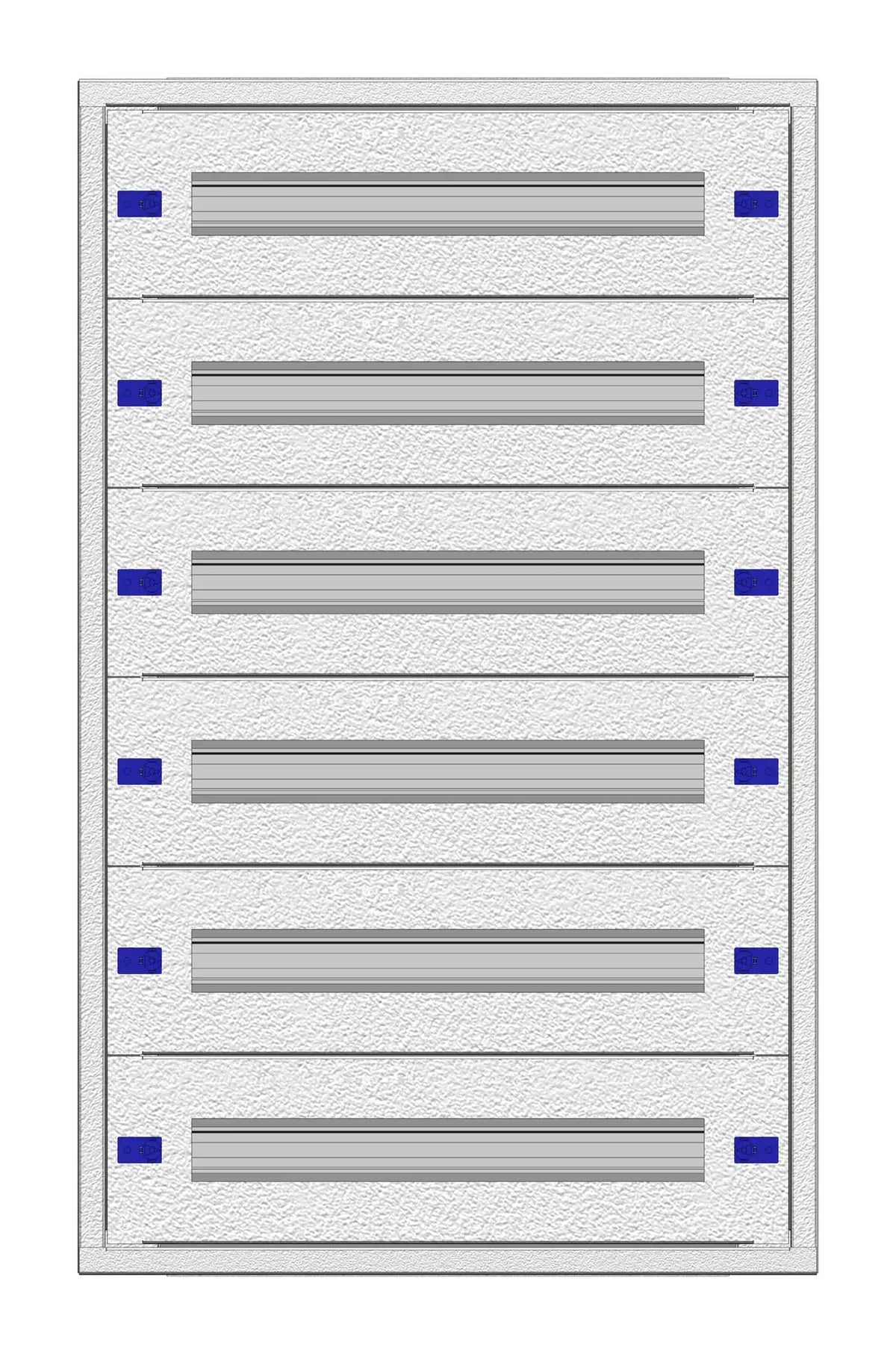 Aufputz-Feldverteiler 2A-18K, H915B590T100mm flach