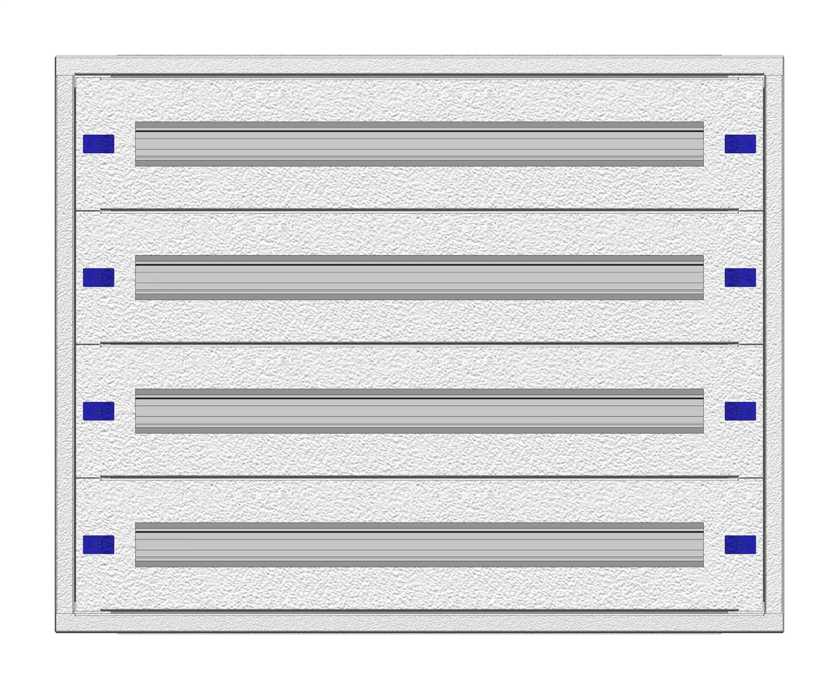 Aufputz-Feldverteiler 3A-12K, H640B810T180mm
