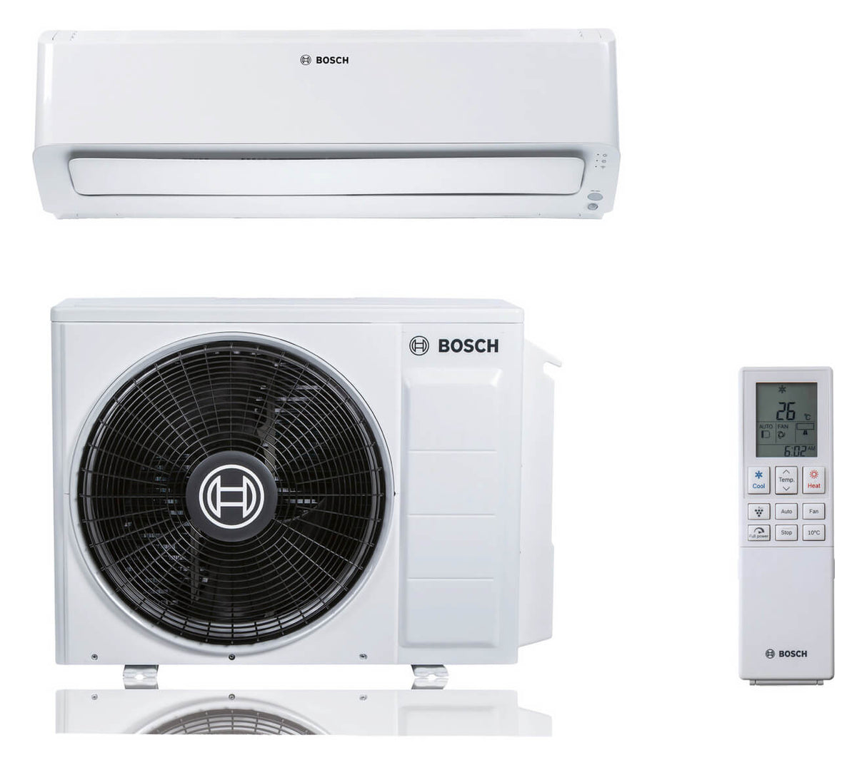 Bosch Single-Split-Klimagerät CLC8001i-Set 25 E Außen- und Inneneinheit, 2,5 kW