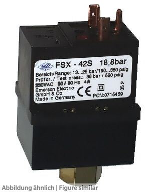 Drehzahlregler Alco FSX-41S 4,0-12,5bar 230V-1Ph-50Hz, ohne Kabelsatz