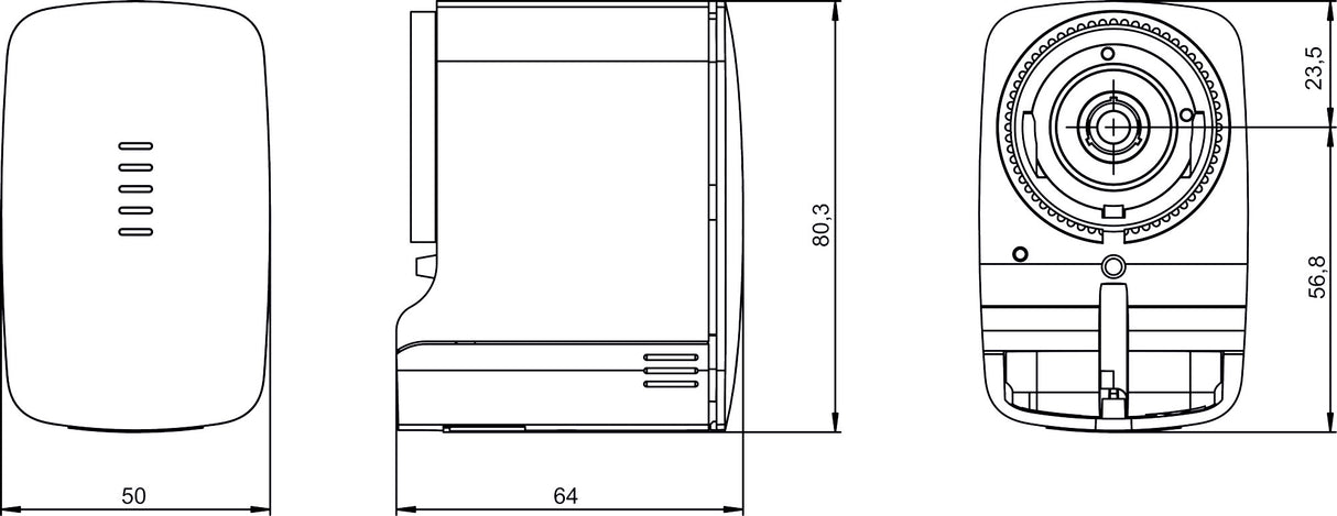 THEBEN Stellantrieb KNX Heizkörperventil Cheops S 10m KNX inkl.Ankoppl