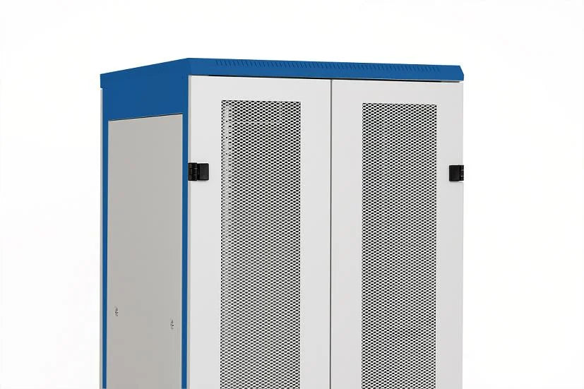 Doppel-Tür Metall perfor.80% DS/DSZ/DSS(IP20) 45HE,B600,7035