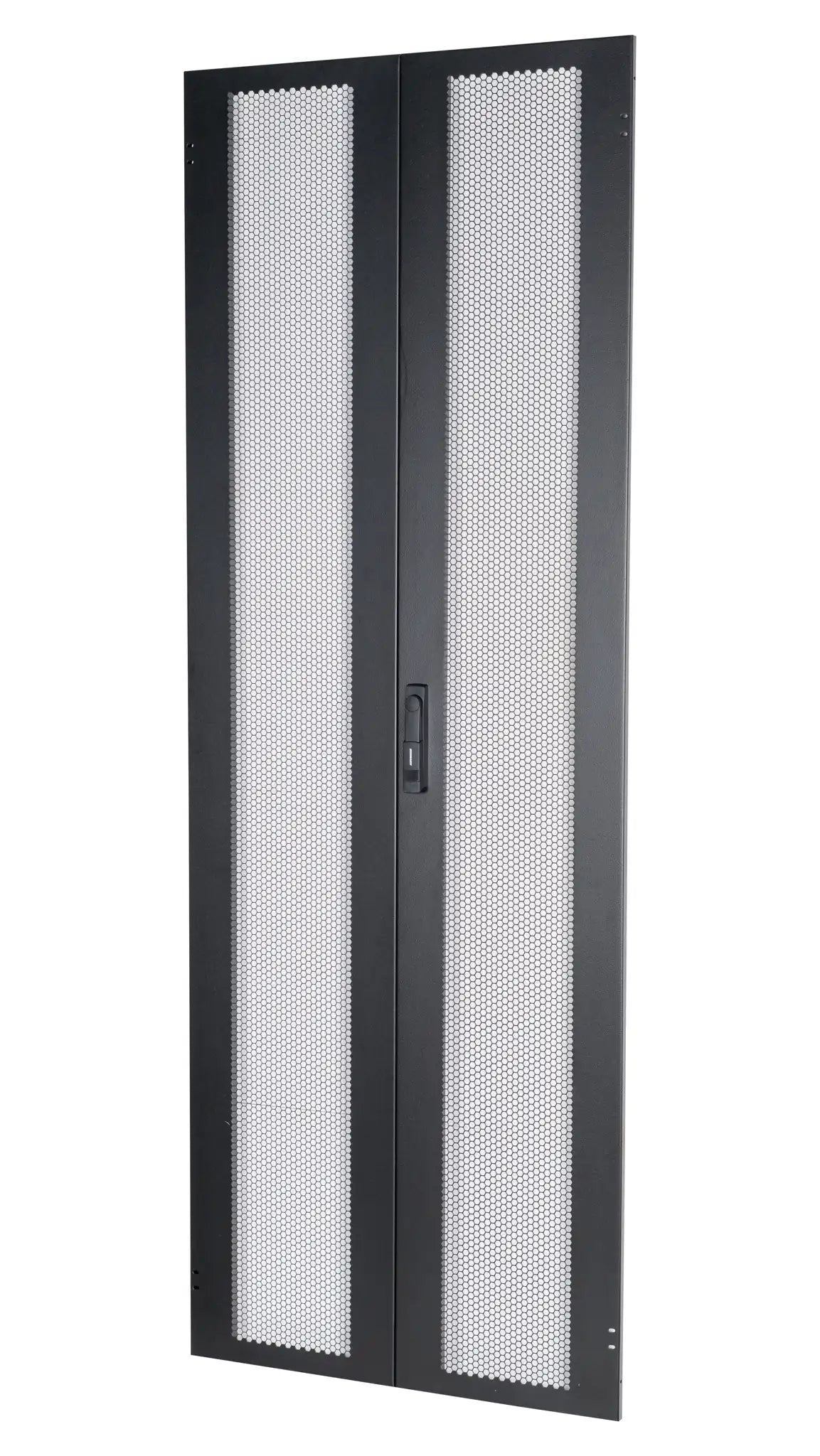 Doppel-Tür Metall perforiert 80% f. S-RACK 42HE B800 RAL9005