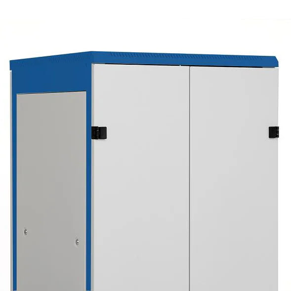 Doppel-Tür Metall voll DS/DSZ/DSS(IP20) 42HE, B=800, RAL7035