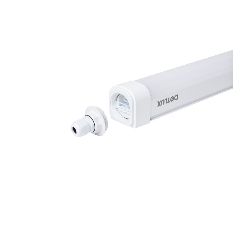 DOTLUX LED-Feuchtraumleuchte MISTRALeco IP65 1500mm 25/50W 4000K gefrostet