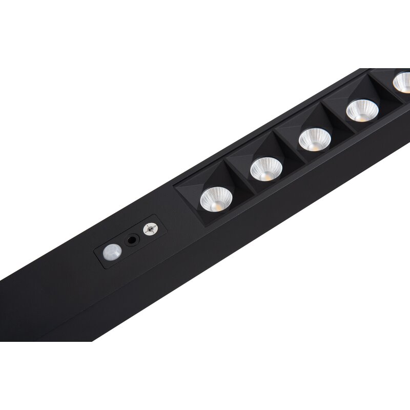 DOTLUX LED-Stehleuchte STYLEbutler 80W 4000K tageslichtabhängige Dimmung schwarz
