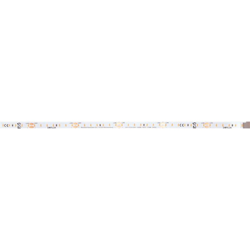 DOTLUX LED-Streifen 48W 8mm 4000K IP20 5m-Rolle inkl. 50cm Anschlusskabel beidseitig