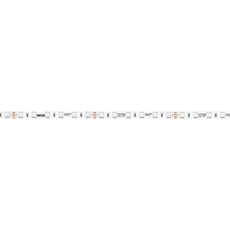 DOTLUX LED-Streifen 72W 10mm RGB IP20 5m-Rolle inkl. 50cm Anschlusskabel beidseitig