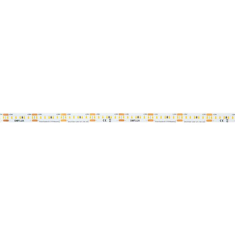 DOTLUX LED-Streifen 96W 10mm 4000K IP20 5m-Rolle inkl. 50cm Anschlusskabel beidseitig