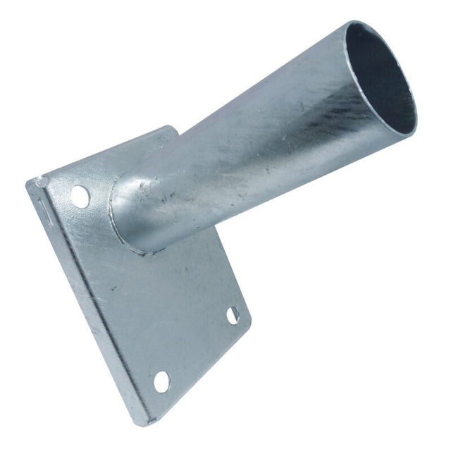 DOTLUX Verzinkte Wandhalterung Stahl für Strassenleuchten 60mm Aufnahmerohr