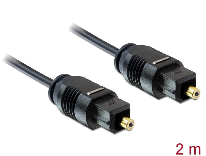 Delock Toslink Kabel Standard Stecker - Stecker 2 m