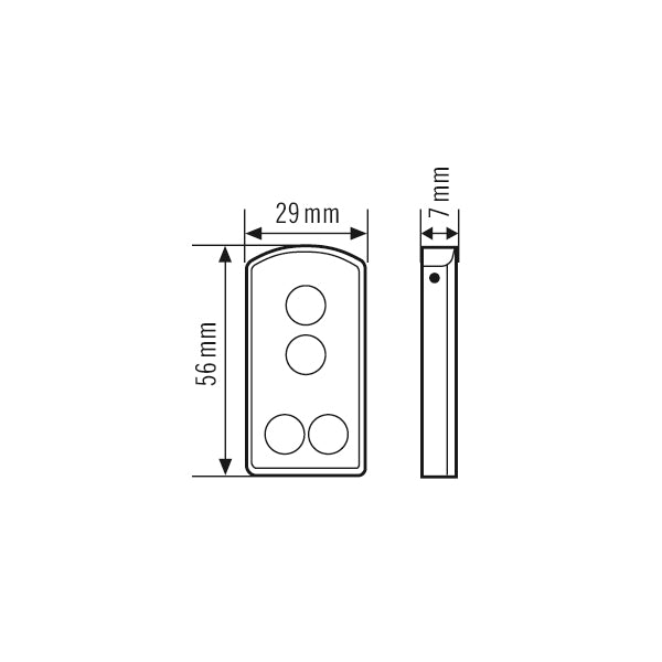 ESYLUX Handsender si Zubehör Zubehör DEFENSOR REMOTE CONTROL USER