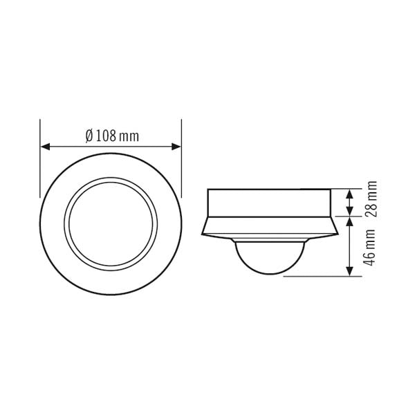 ESYLUX Bewegungsmelder-Bus DALI AP sw MD-C 360/40 BMS WAREHOUSE SM DALI-2 v63-