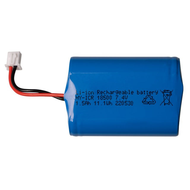 Ersatzakku für LED-Solar-Leuchten FLASHwall und FLASHground, 7,4V DC 1500mAh Li-Ion