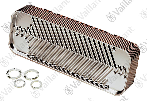Vaillant Ersatzteil Wärmetauscher BW für VCW 180 K XE, VCW 180+240+280 XE u. a. | Art.-Nr. 064946