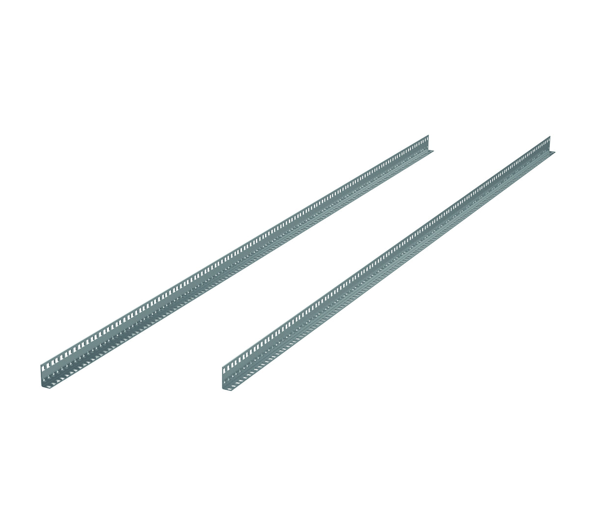 19" Montageprofile (Paar) H=2000mm (42HE), B=600/800mm