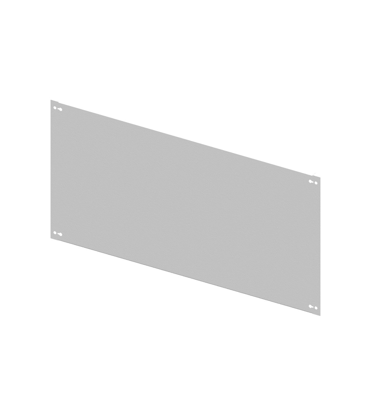 Blindfrontplatte 895mm B10 Stahlblech