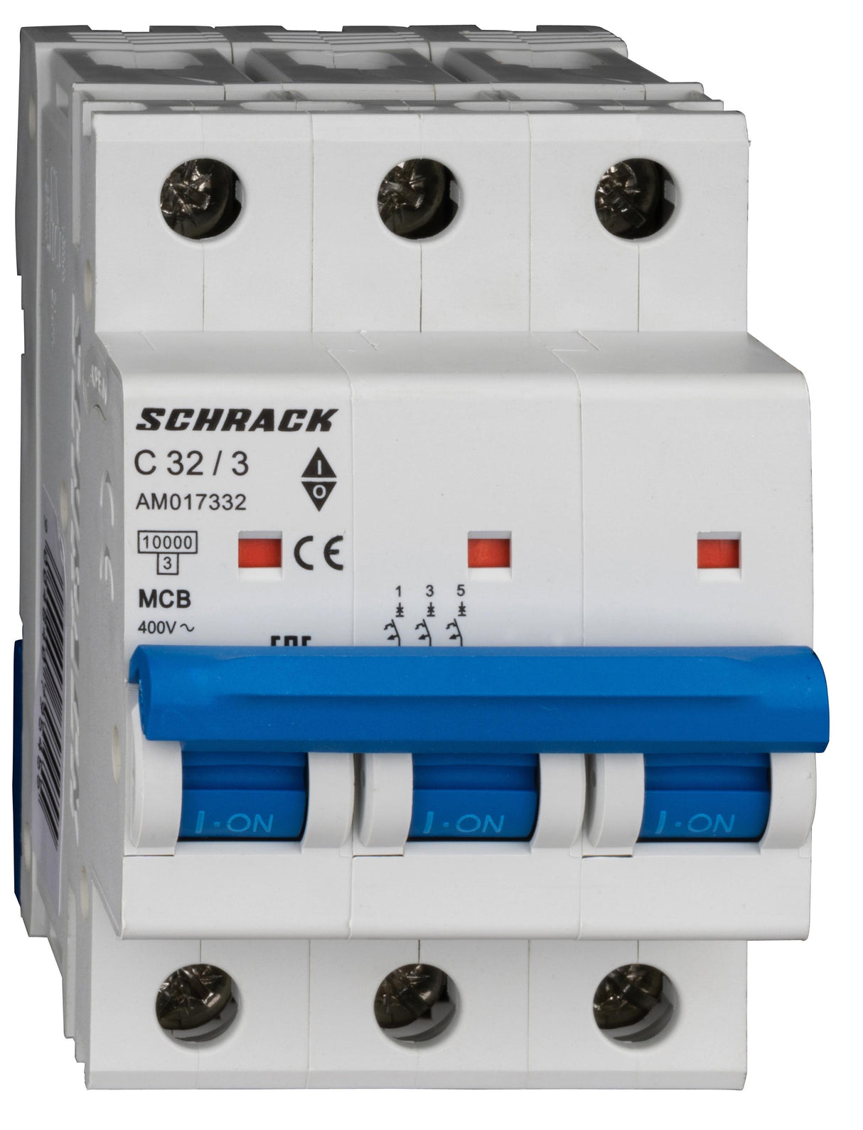 Leitungsschutzschalter AMPARO 10kA, C 32A, 3-polig