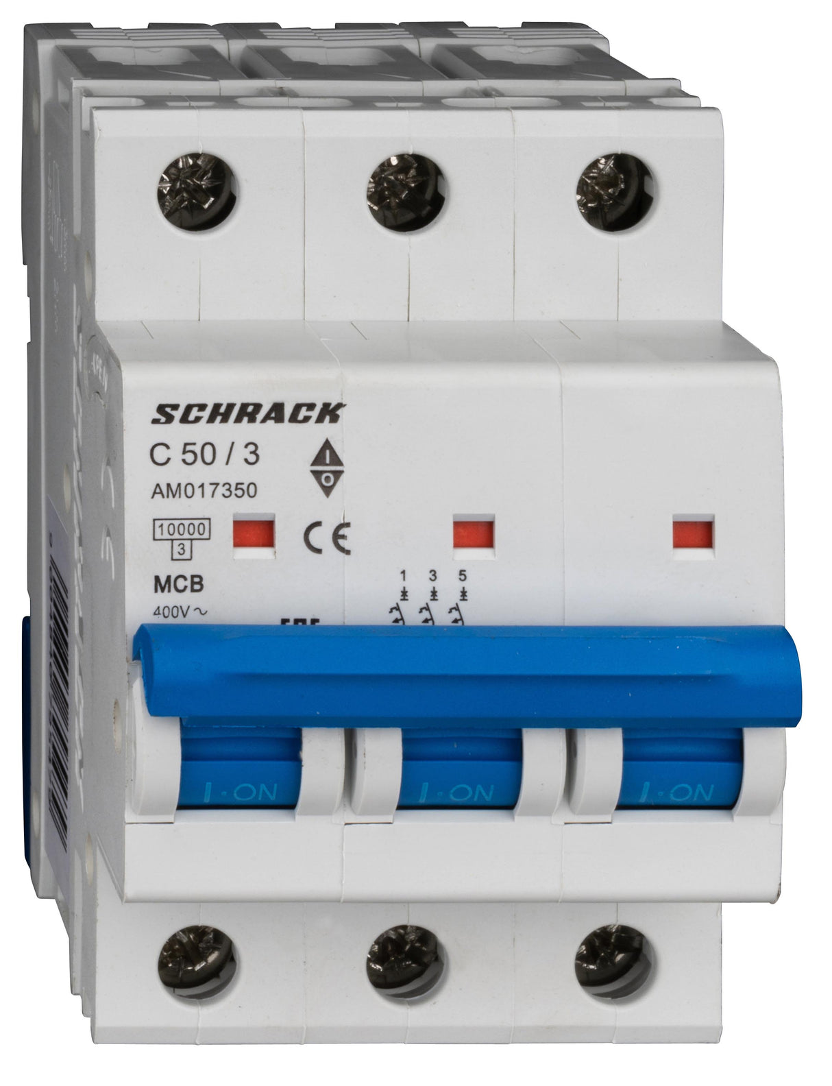 Leitungsschutzschalter AMPARO 10kA, C 50A, 3-polig