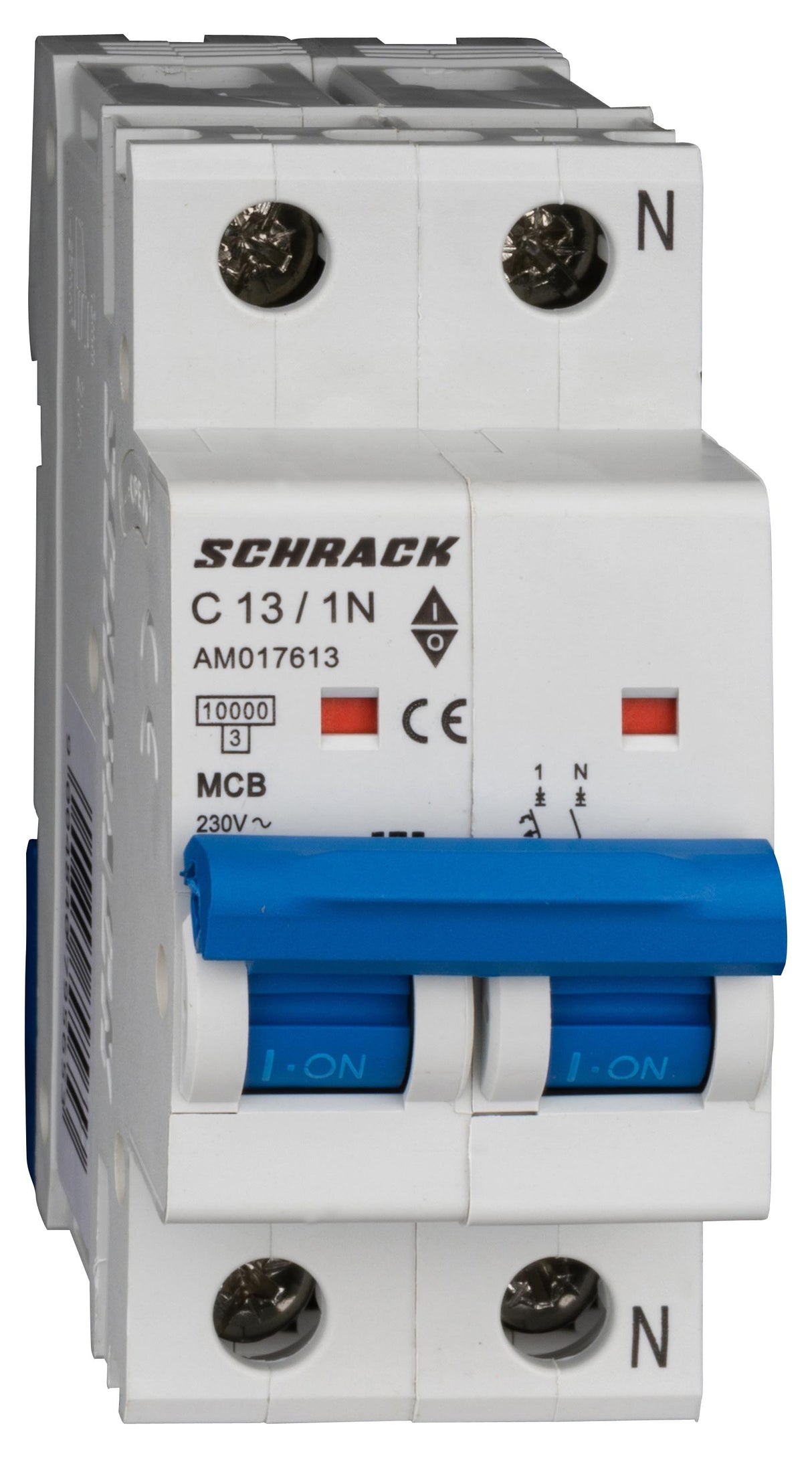 Leitungsschutzschalter AMPARO 10kA, C 13A, 1+N