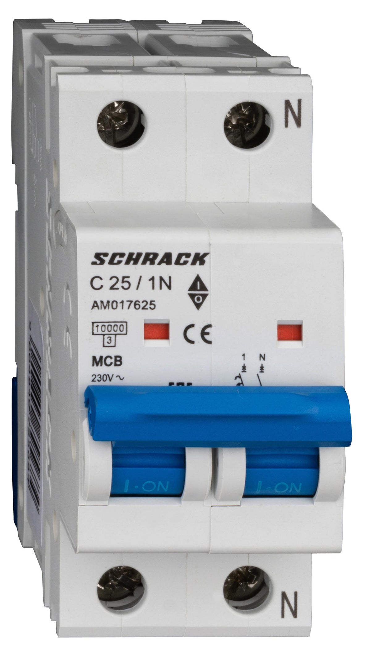 Leitungsschutzschalter AMPARO 10kA, C 25A, 1+N