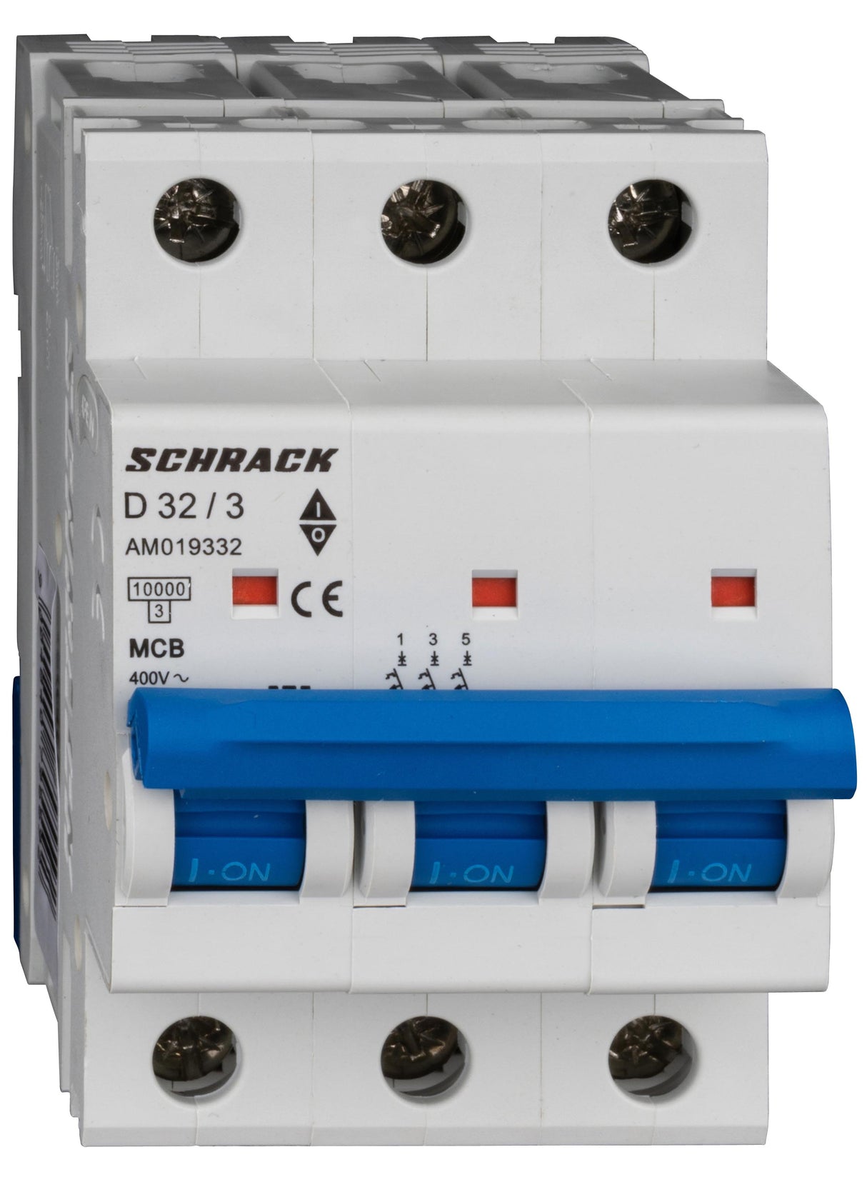 Leitungsschutzschalter AMPARO 10kA, D 32A, 3-polig