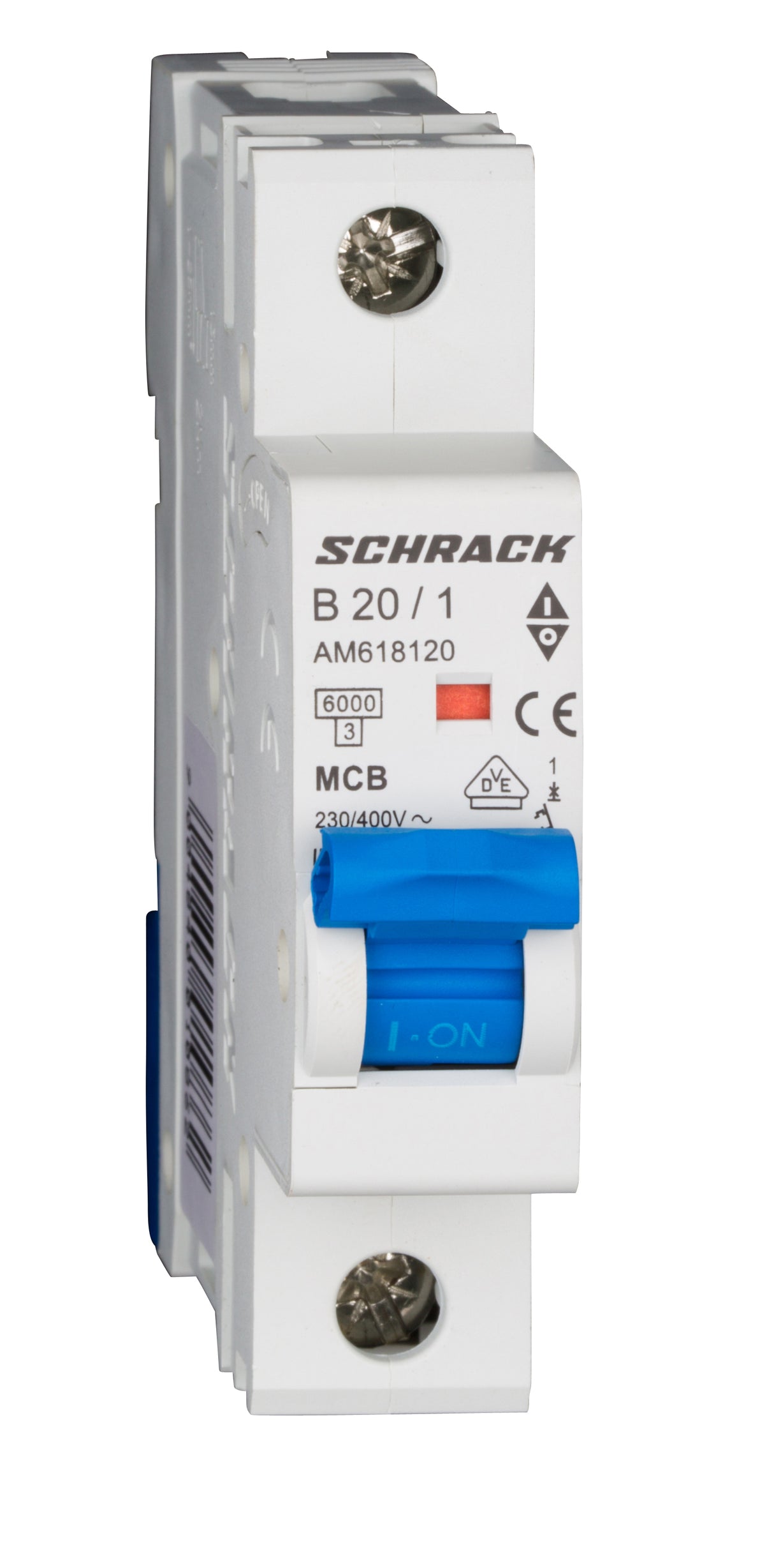Leitungsschutzschalter AMPARO 6kA, B 20A, 1-polig