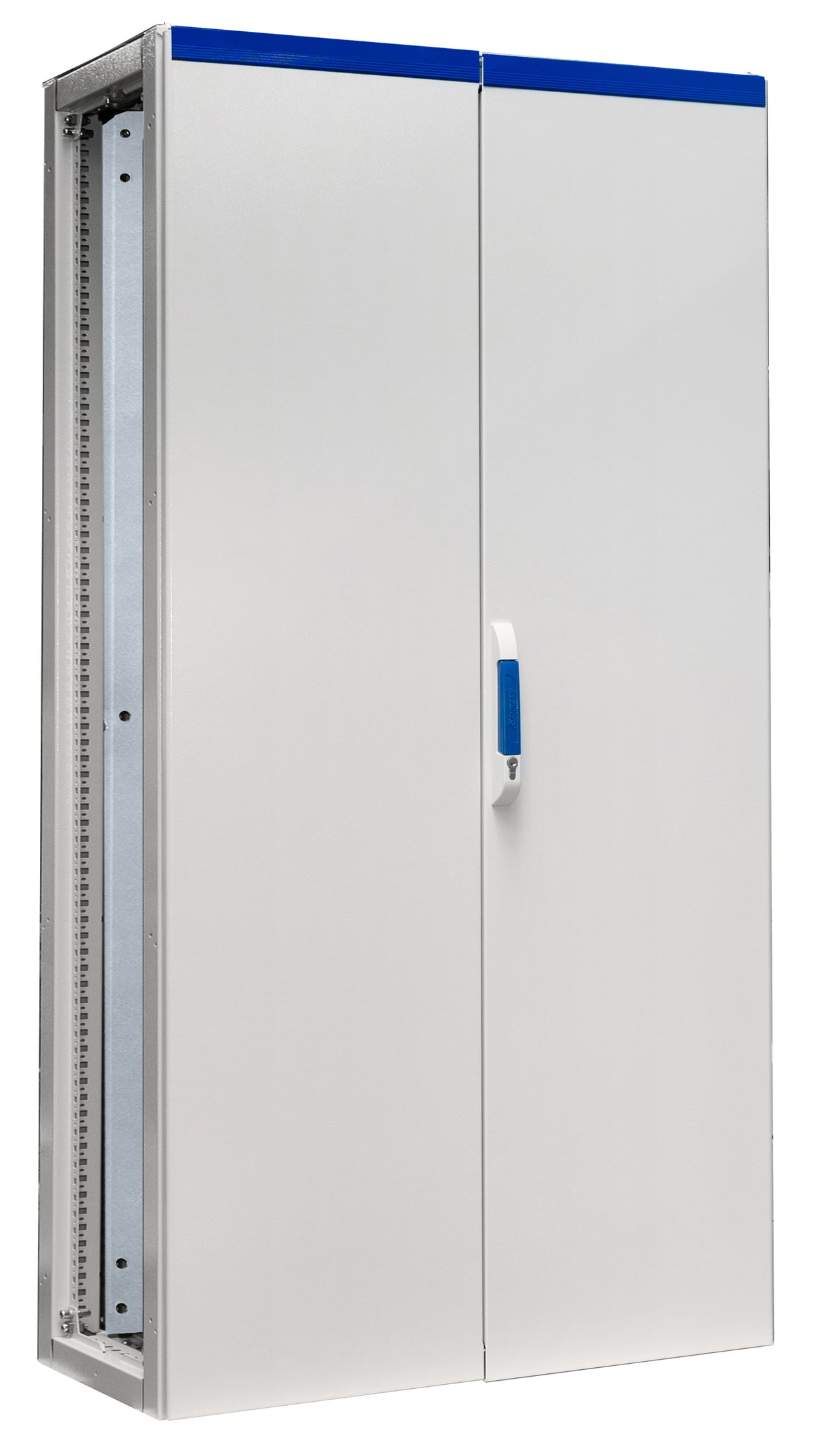 Anreihschrank 2-Tür IP54 H=2000 B=1000 T=600mm Stahlblech