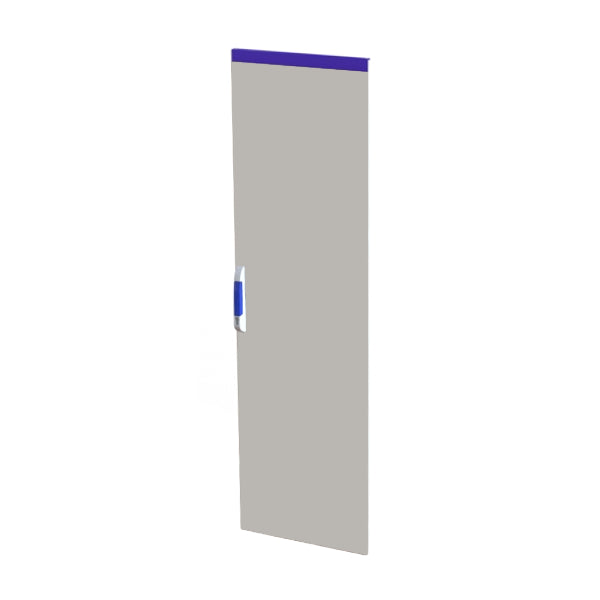 Stahlblechtüre für 1-Tür Schrank, H=2000 B=600mm RAL7035