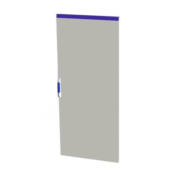 Stahlblechtüre für 1-Tür Schrank, H=2000 B=1000mm RAL7035