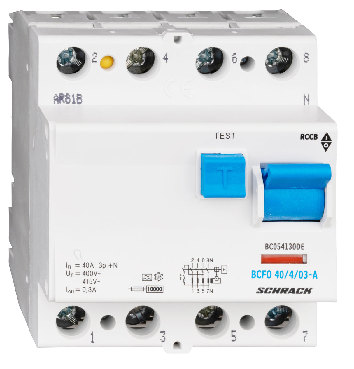 FI-Schalter, 40A, 4-polig, 300mA, Typ A (Puls), VDE