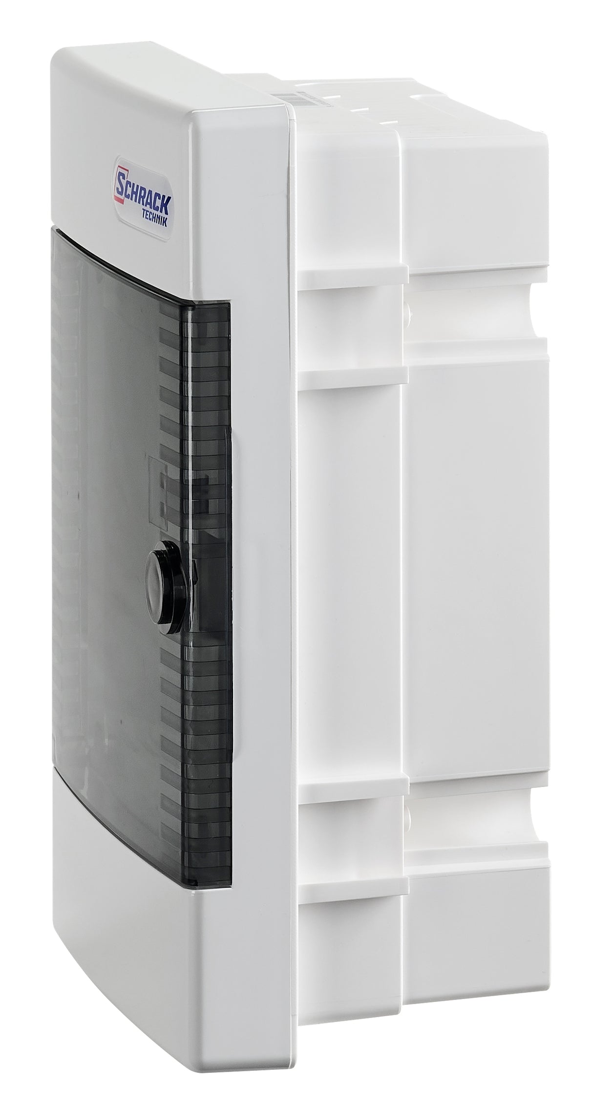 UP-Wohnungsverteiler 1-reihig, 4TE, IP40, transparente Tür
