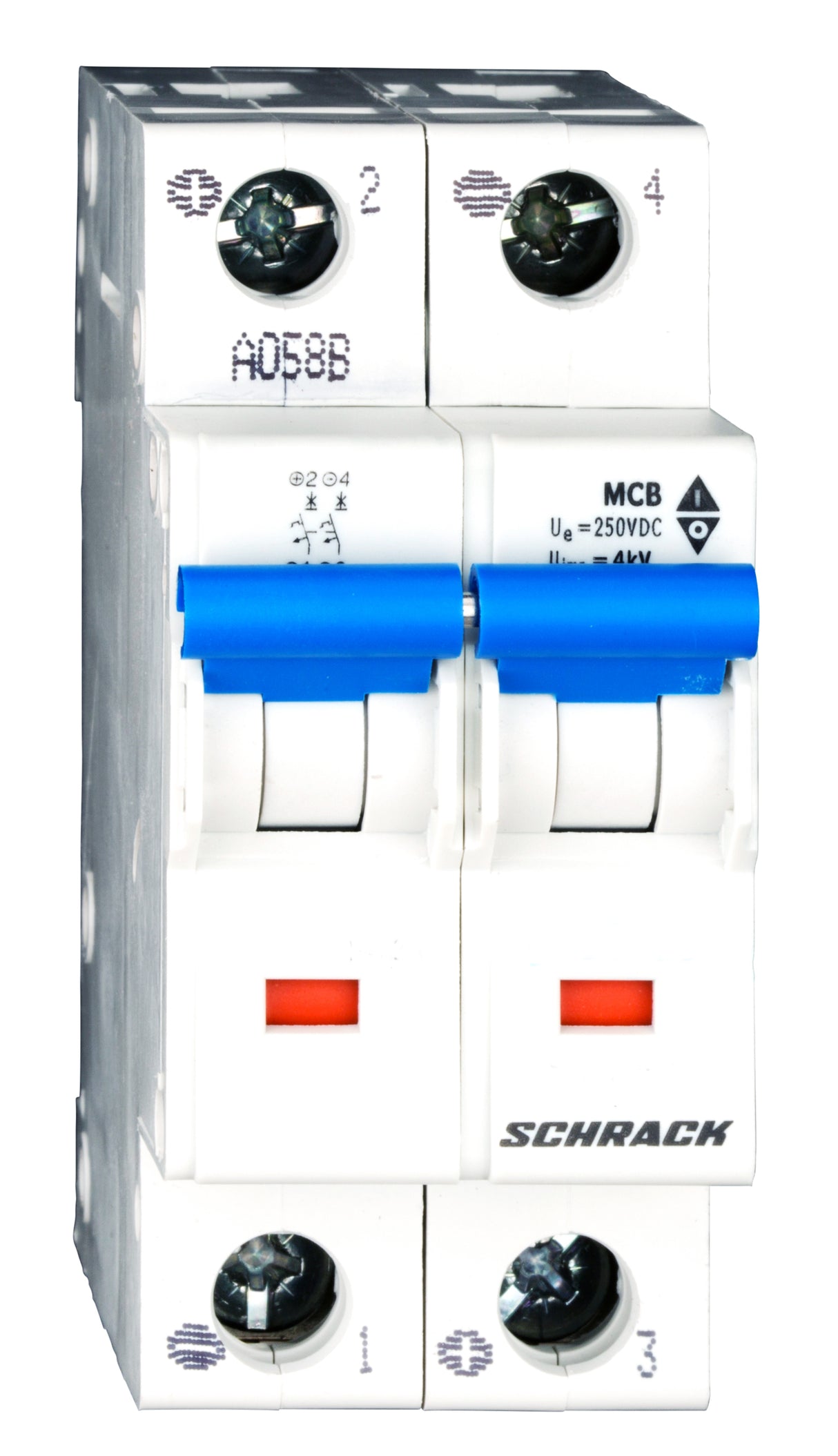 DC-Sicherungsautomat, Kennlinie C, 3A, 2-polig, 10kA
