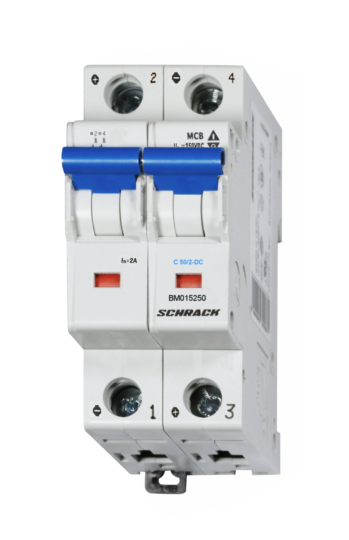 DC-Sicherungsautomat, Kennlinie C, 50A, 2-polig, 10kA