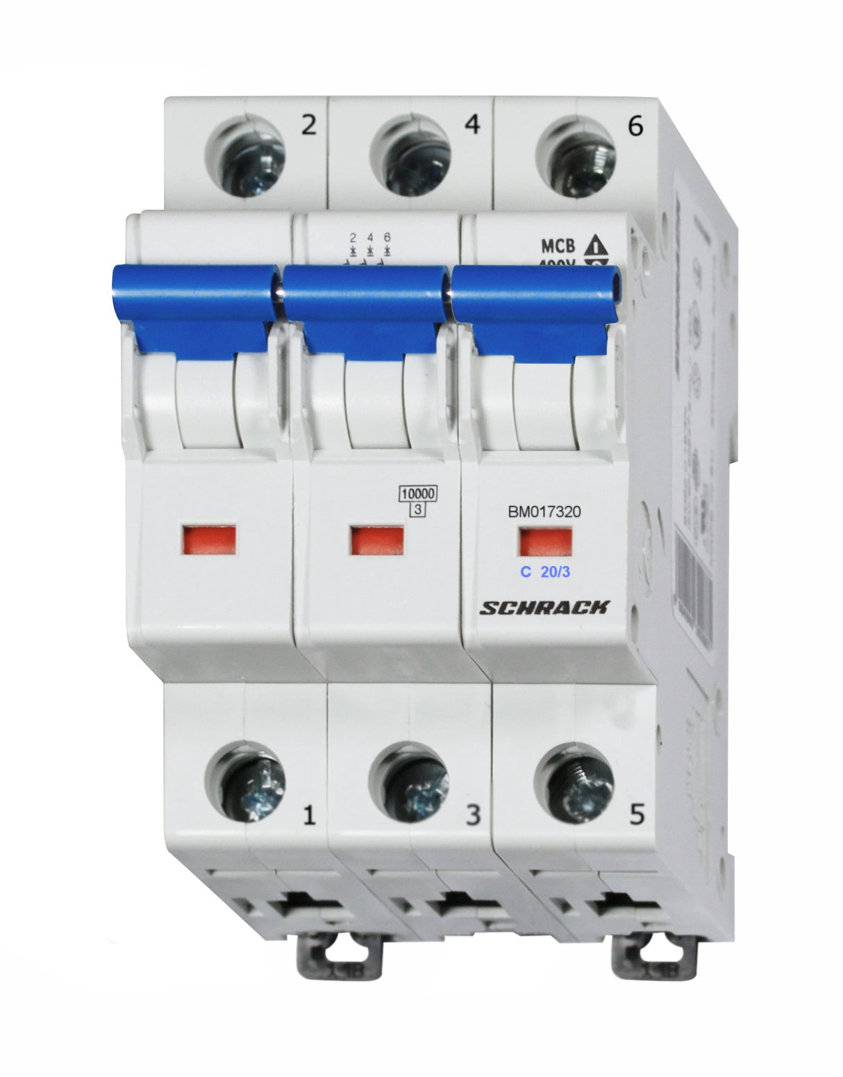 Sicherungsautomat, Kennlinie C, 20A, 3-polig, 10kA