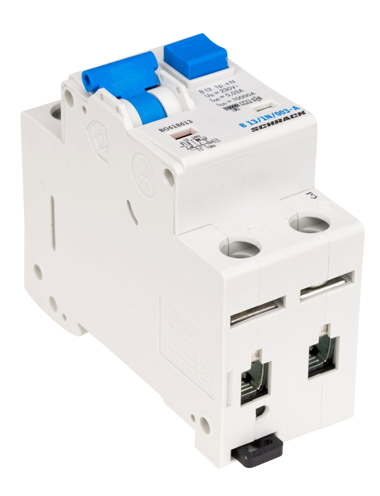 FI/LS-Schalter, Kennlinie B, 13A, 30mA, 1+N, Typ A