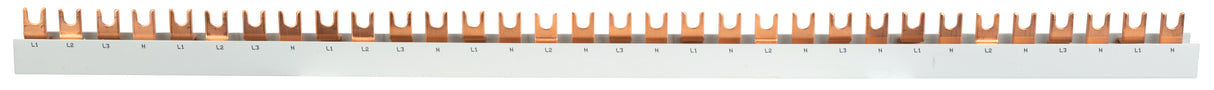 Verschienung 1xFI 4-polig, 2xLS 3+N, 10xLS 1+N,32 TE, 10 mm²