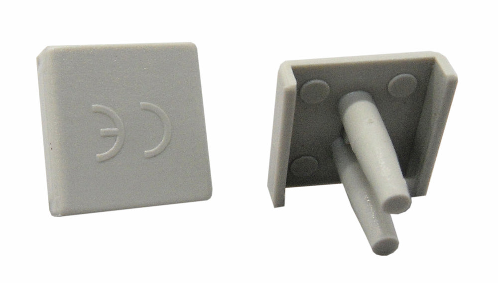 Foto: Endplatte für 2-polige Verschienungen