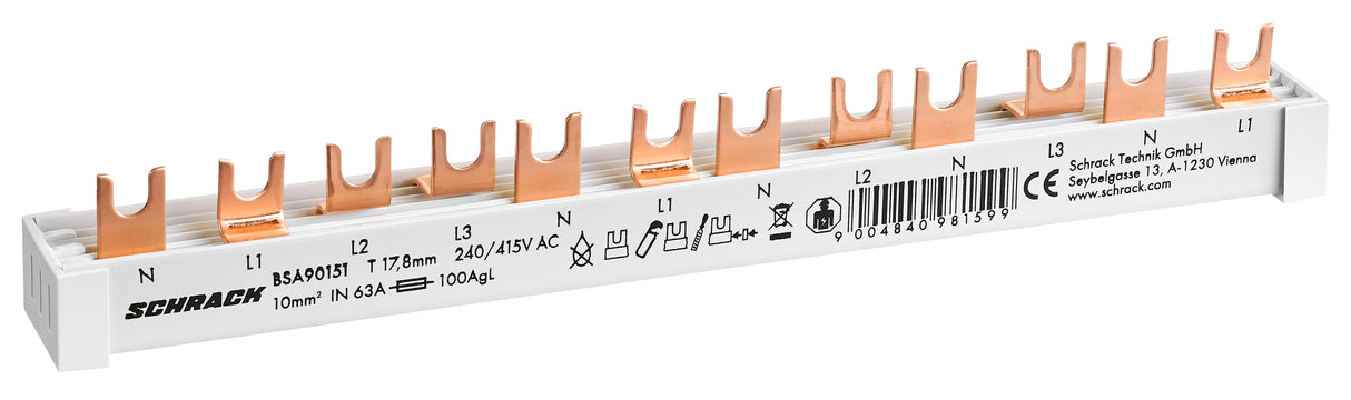 Verschienung, 1xFI N+3, 4xLS N+1, 12TE