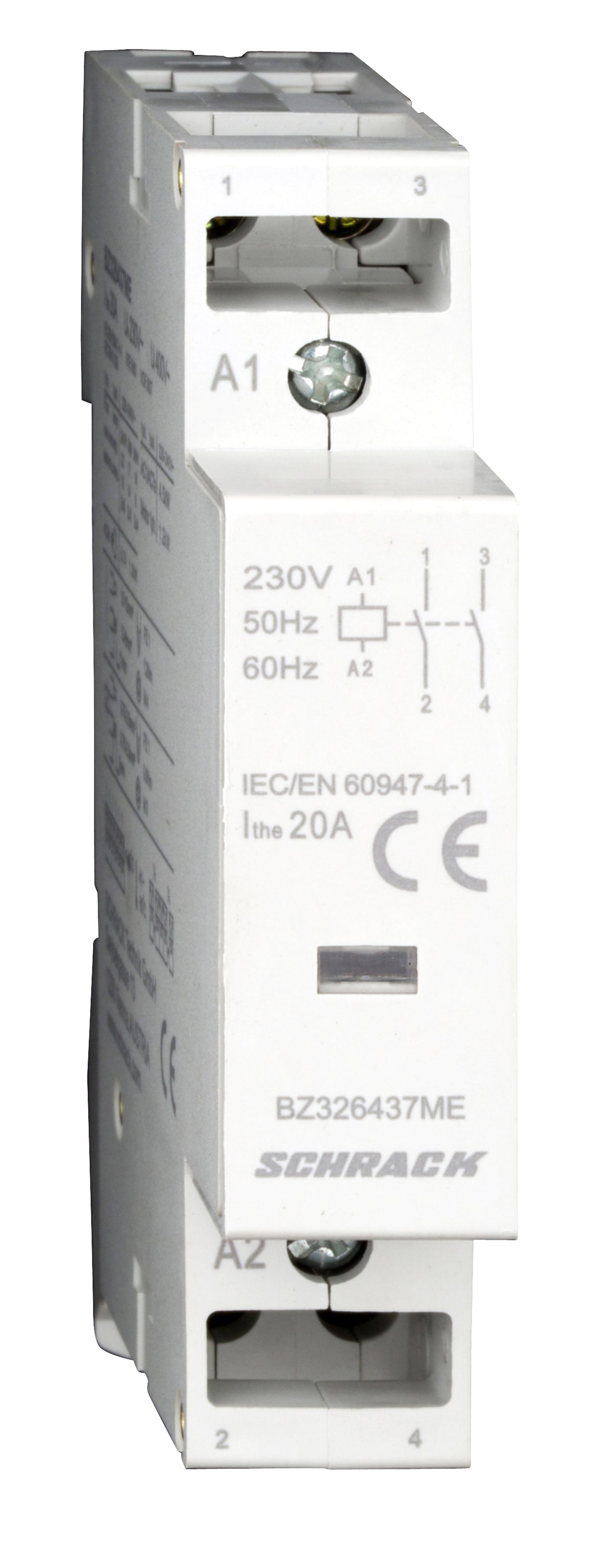 AMPARO-Installationsschütz 20A, 2S, 230VAC 1TE