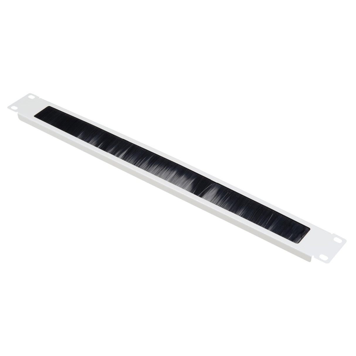 19" Bürsteneinführungspanel, 1HE, RAL7035